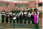 Coro Vivacce Música da Associação de Moradores das Lameiras em actuação