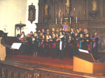 Actuação conjunta dos dois coros