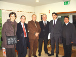 Delegação de deputados com os dirigentes da AML