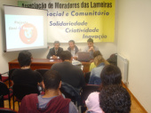 Pormenor da Conferência de imprensa
